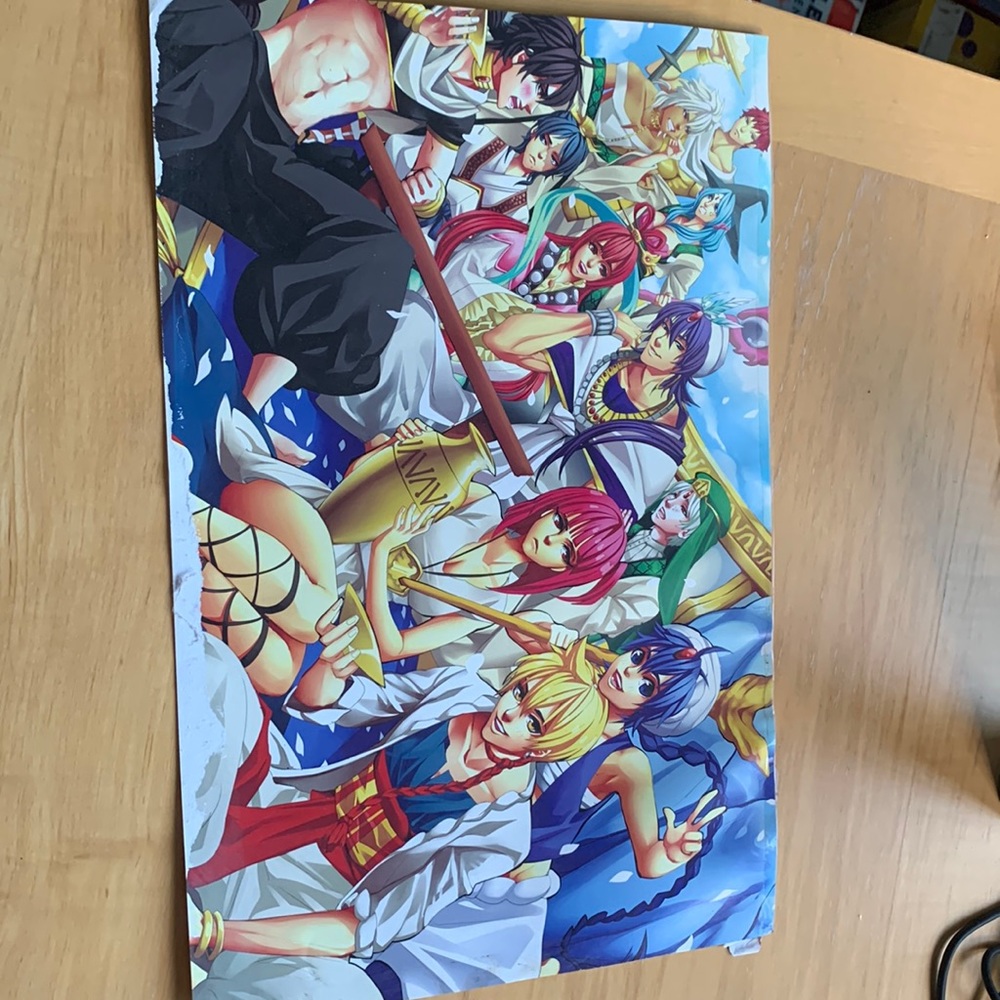 Magi Anime poster